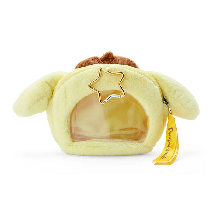 Japan Sanrio - Pompompurin Face Pouch with Window (Character Award 2nd edition)