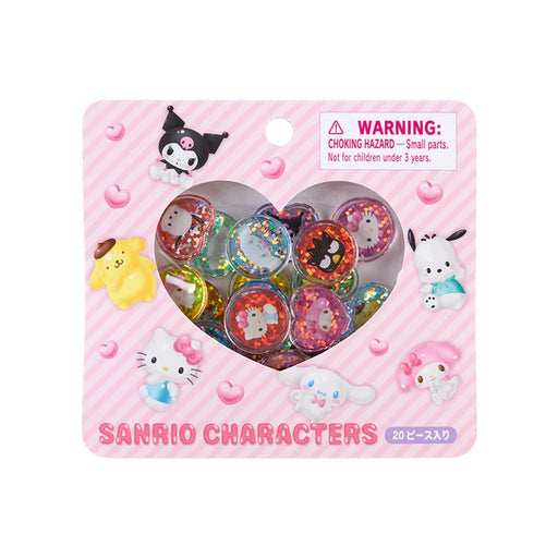 Japan Sanrio - Sanrio Characters Stickers Set (Clear and Plump 3D)