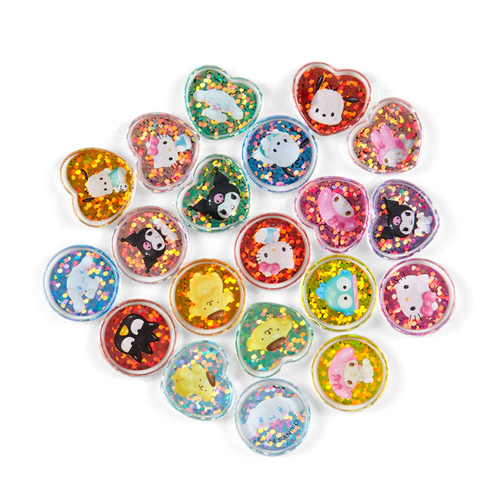 Japan Sanrio - Sanrio Characters Stickers Set (Clear and Plump 3D)