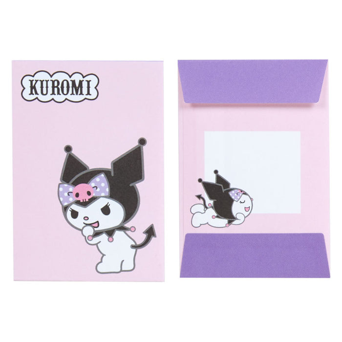 Japan Sanrio - Kuromi Mini Letter Set