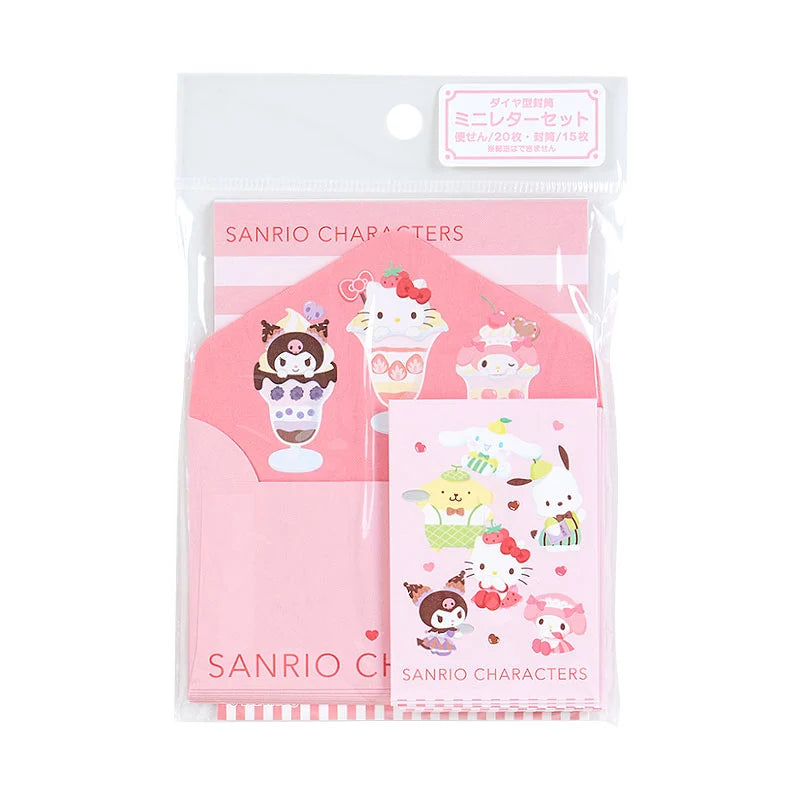 Japan Sanrio Sanrio Characters Mini Letter Set —