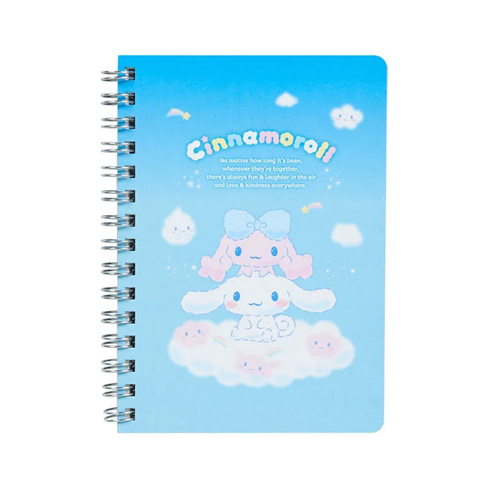 Japan Sanrio - Cinnamoroll A6 Spiral Notebook