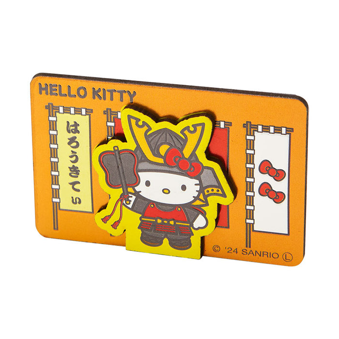 Japan Sanrio - Hello Kitty Wooden Magnet (Helmet)