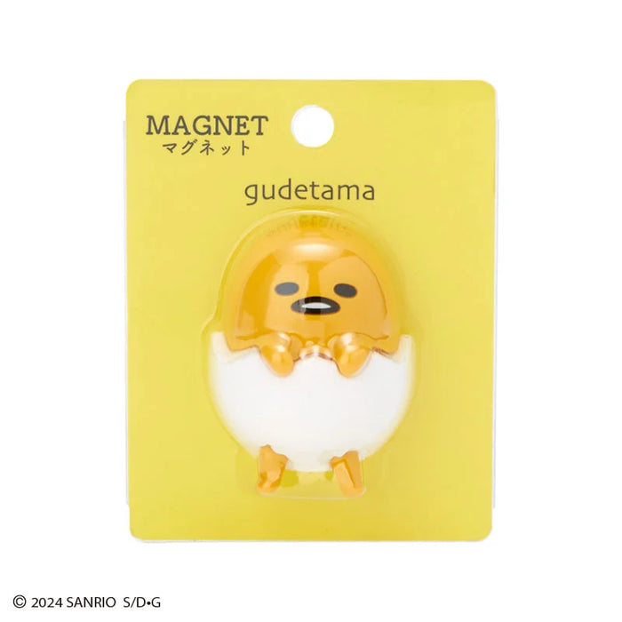 Japan Sanrio - Gudetama Three -Dimensional Shaped Magnet