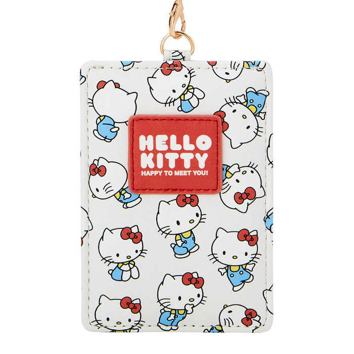 Japan Sanrio - Hello Kitty Pass Case with Reel