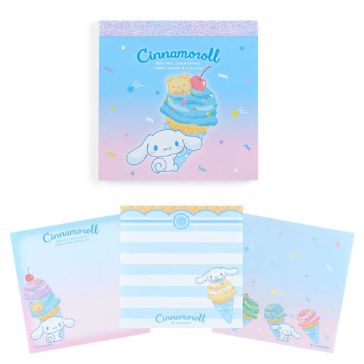 Japan Sanrio - Cinnamoroll Memo (Ice-Cream Party)