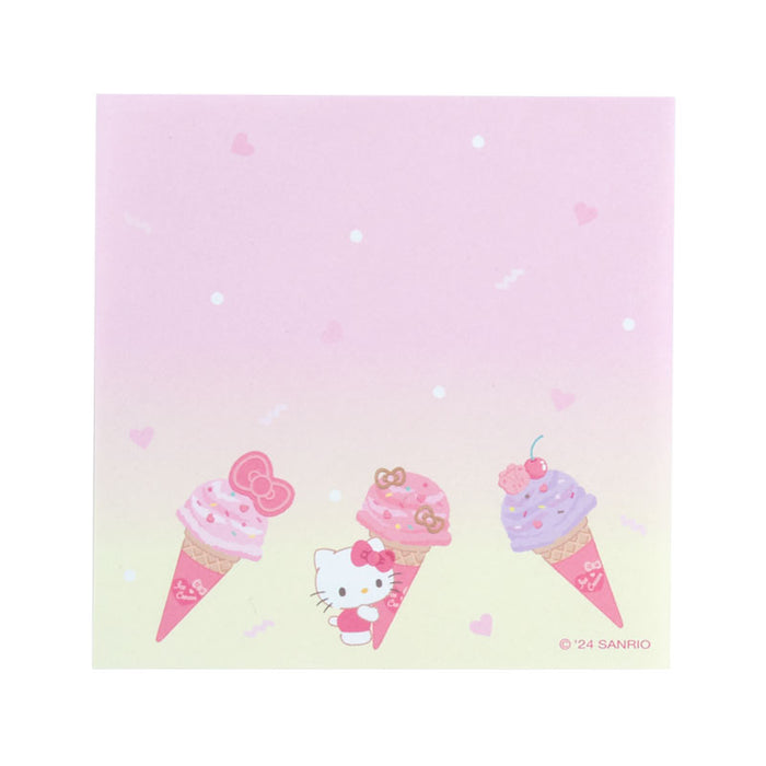 Japan Sanrio - Hello Kitty Memo (Ice-Cream Party)