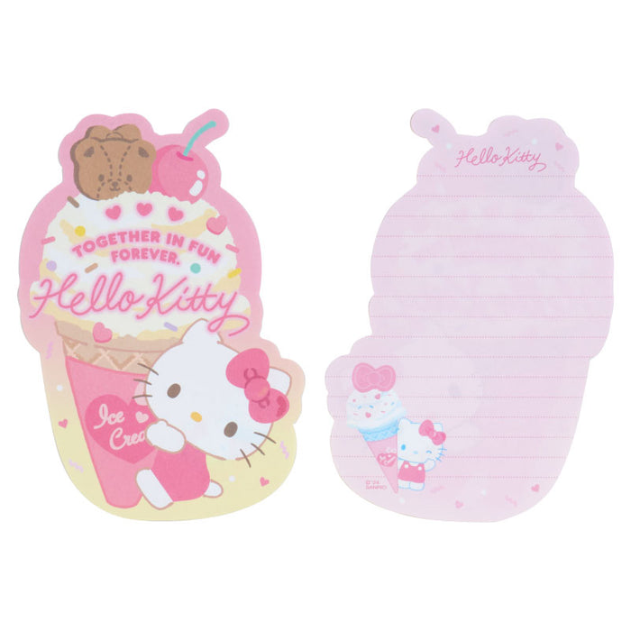 Japan Sanrio - Hello Kitty Letter Set (Ice-Cream Party)