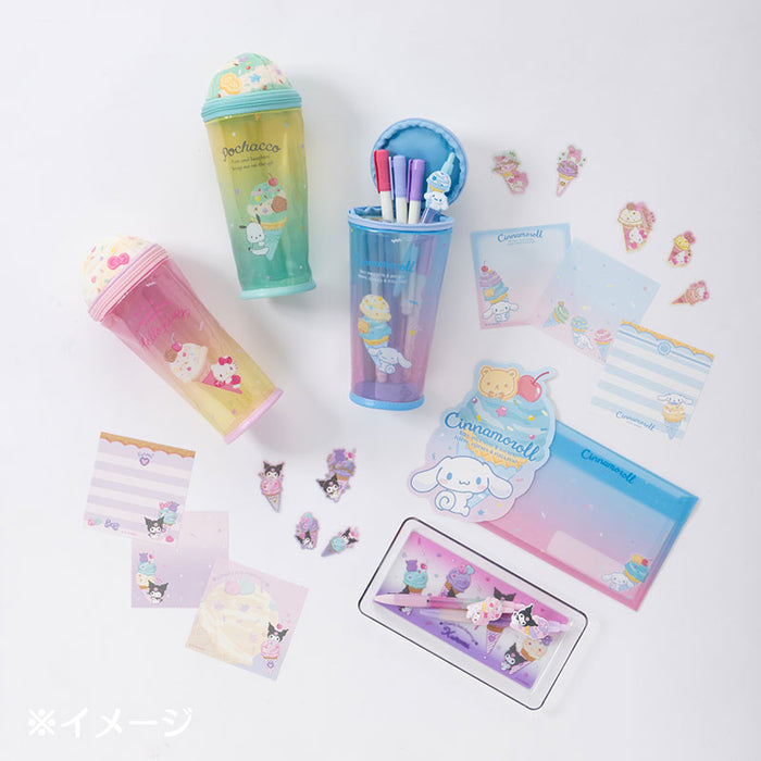 Japan Sanrio - Kuromi Letter Set (Ice-Cream Party)