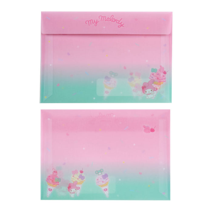 Japan Sanrio - My Melody Letter Set (Ice-Cream Party)