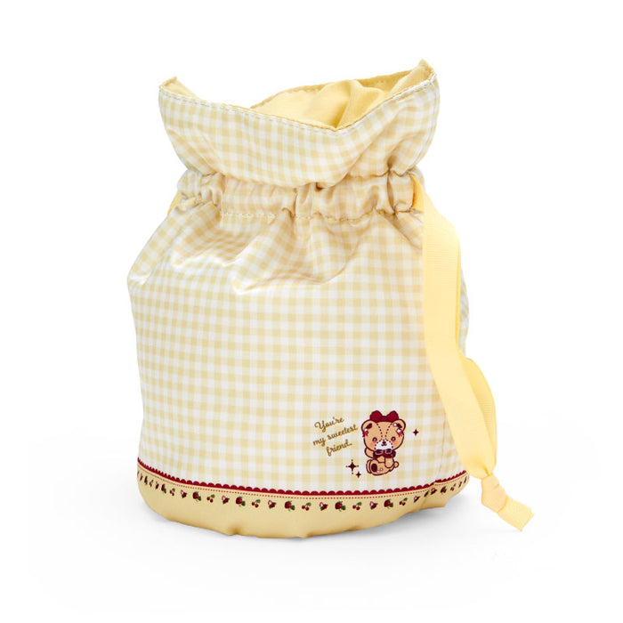 Japan Sanrio - Hello Kitty DOLLY Drawstring Bag (Color: Yellow)