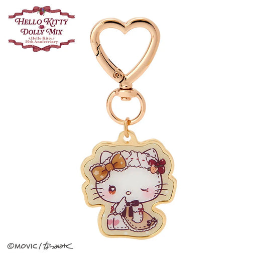 Japan Sanrio - Hello Kitty DOLLY Hello Mimi Metal Keychain