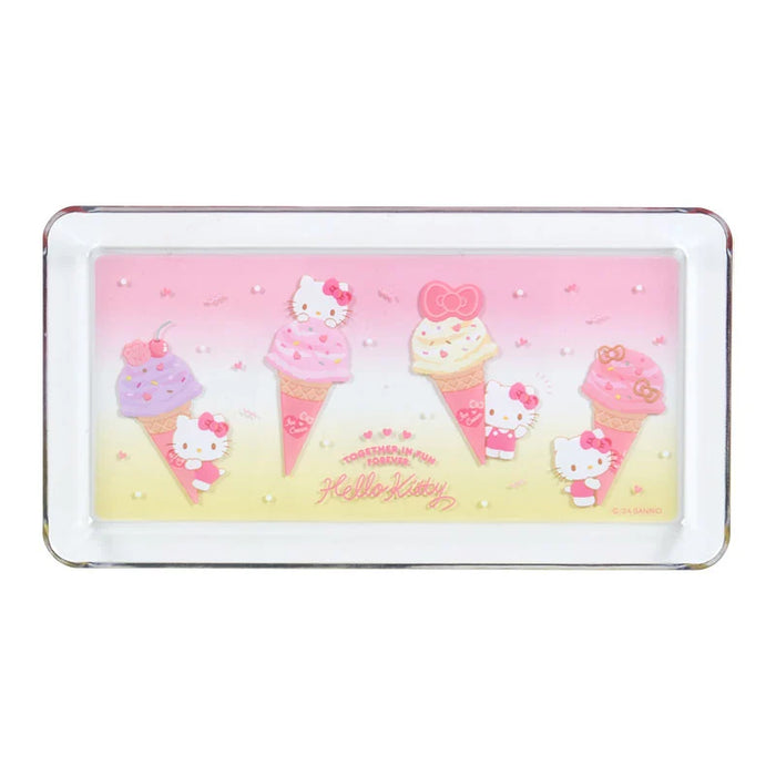 Japan Sanrio - Hello Kitty Clear Pen Tray (Ice-Cream Party)