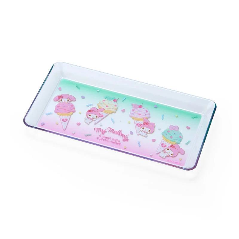 Japan Sanrio - My Melody Clear Pen Tray (Ice-Cream Party)