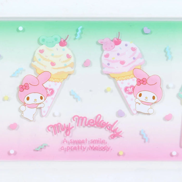 Japan Sanrio - My Melody Clear Pen Tray (Ice-Cream Party)
