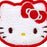 Japan Sanrio - Hello Kitty Sagara Embroidery Badge