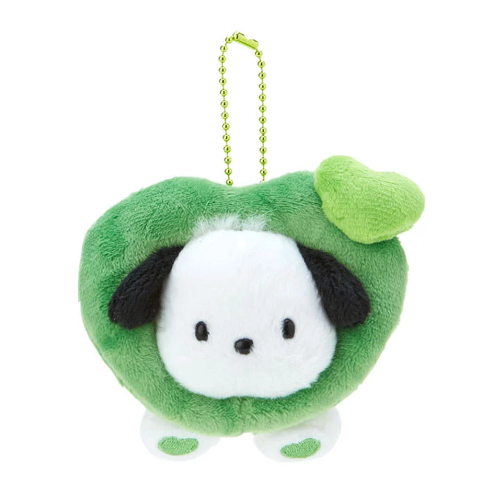 Japan Sanrio - Pochacco Plush Keychain (Character Award 3rd Colorful Heart Series)