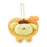 Japan Sanrio - Pompompurin Plush Keychain (Character Award 3rd Colorful Heart Series)