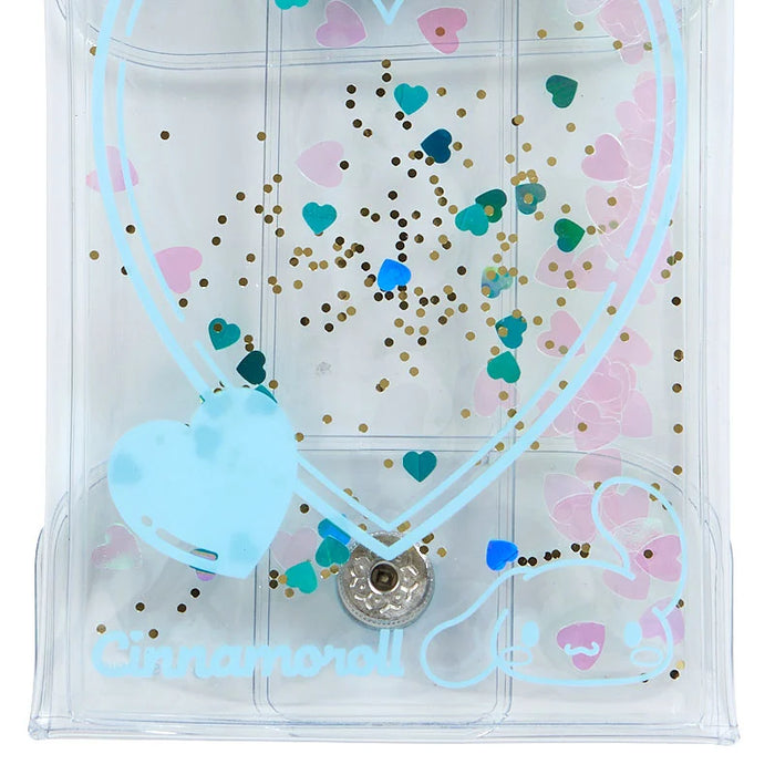 Japan Sanrio - Cinnamoroll Clear Pouch with Carabiner (Character Award 3rd Colorful Heart Series)