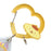 Japan Sanrio - Pompompurin Clear Pouch with Carabiner (Character Award 3rd Colorful Heart Series)