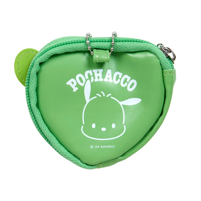 Japan Sanrio - Pochacco Mini Pouch with Badge (Character Award 3rd Colorful Heart Series)
