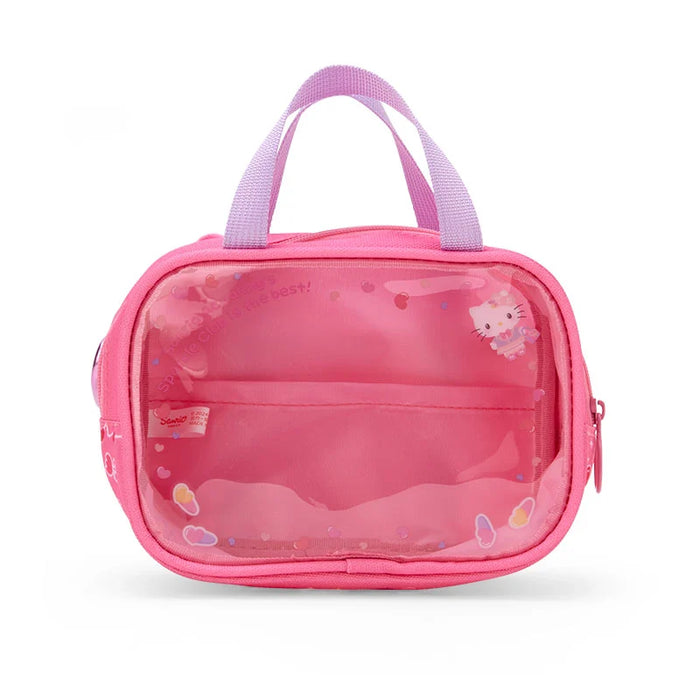 Japan Sanrio - Hello Kitty School Bag Style Mini Pouch (#Sanrio Gakuen Kiramekibu)
