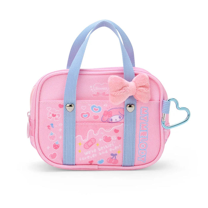 Japan Sanrio - My Melody School Bag Style Mini Pouch (#Sanrio Gakuen Kiramekibu)
