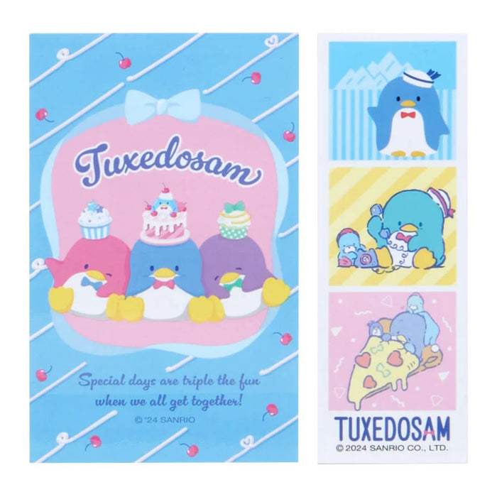 Japan Sanrio -  Tuxedo Sam Birthday Stickers Set