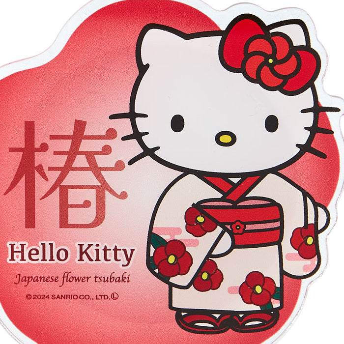 Japan Sanrio - Hello Kitty Magnet (Japanese Flowers)