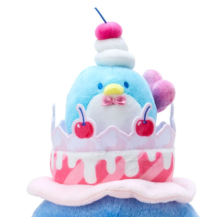 Japan Sanrio -  Tuxedo Sam Birthday Plush Toy with Cake on the Head