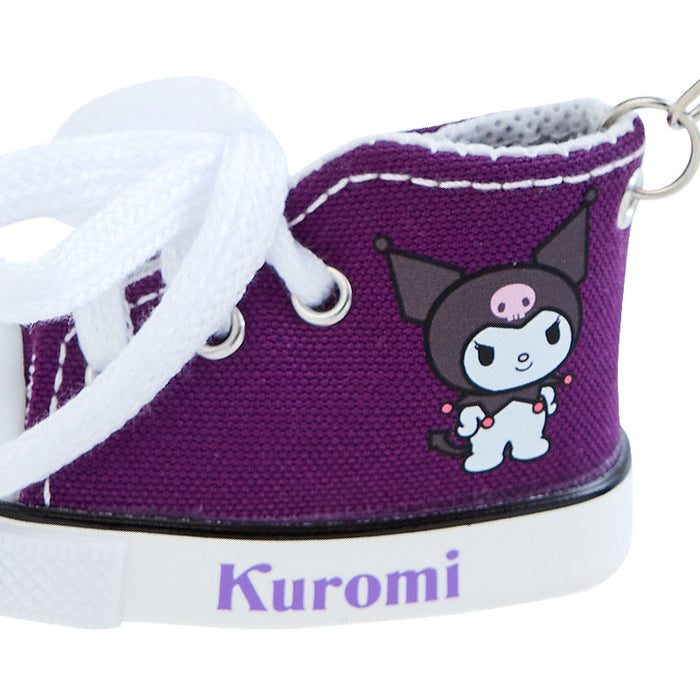 Japan Sanrio - Kuromi Favorite Color "Sneaker" Shaped  Keychain