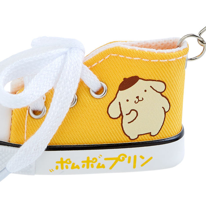 Japan Sanrio - Pompompurin Favorite Color "Sneaker" Shaped  Keychain