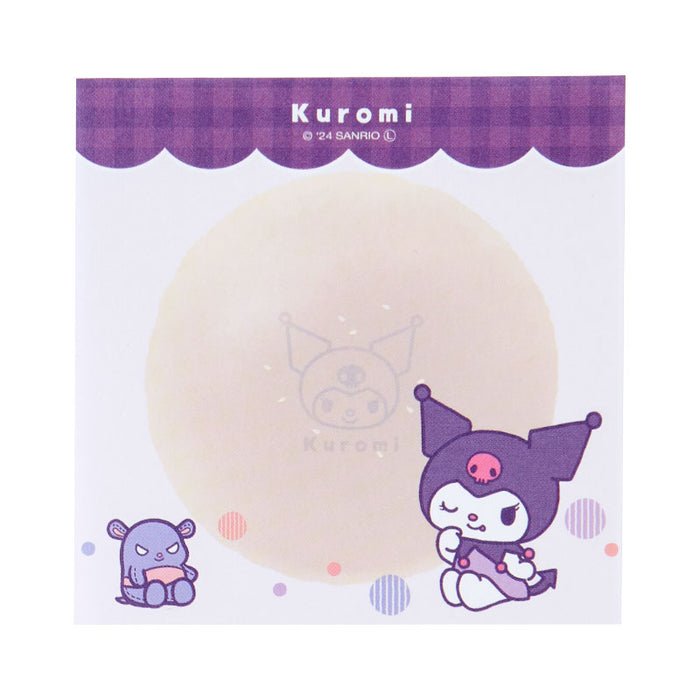 Japan Sanrio - Kuromi Layer Memo (Retro Pan)