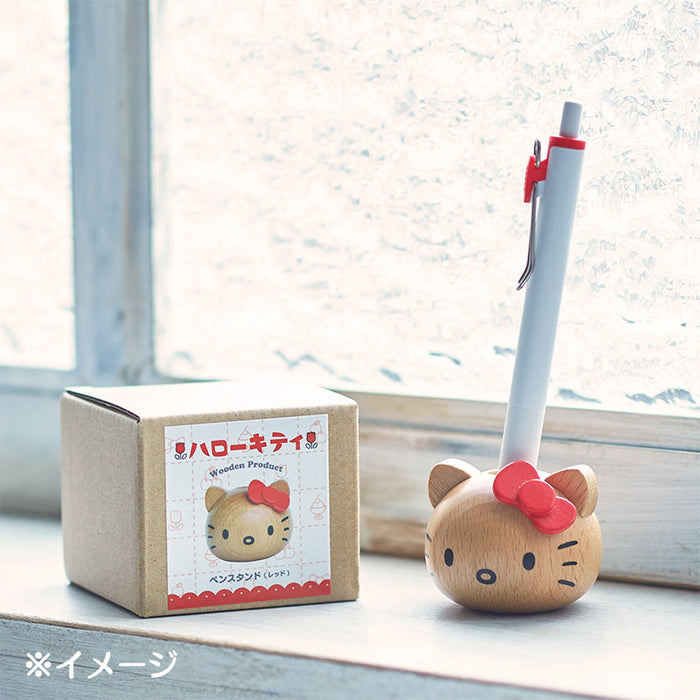 Japan Sanrio - Hello Kitty Pen Stand (Red)