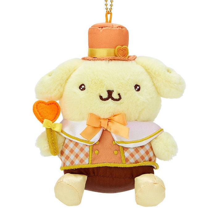 Japan Sanrio Pompompurin Plush Keychain (I'll make you love it