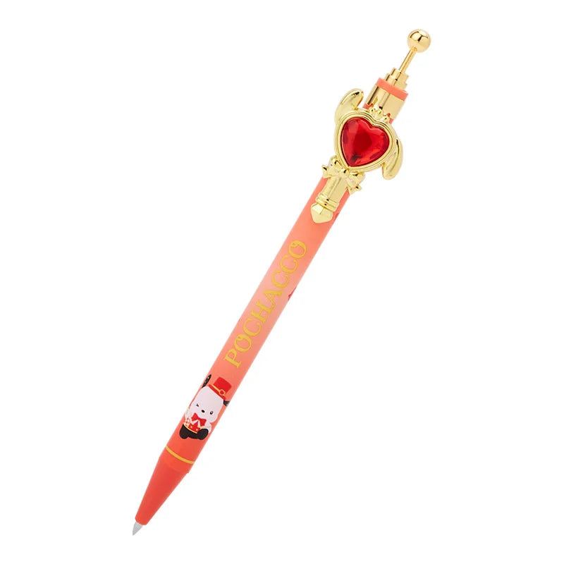 Japan Sanrio - Pochacco Ballpoint Pen with Stone (I'll make you love it even more)