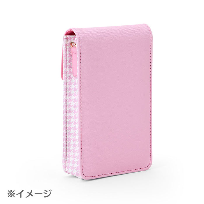 Japan Sanrio - Hello Kitty Houndstooth and Flowers Multi Pochette