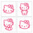 Japan Sanrio - Hello Kitty Mini Stamp