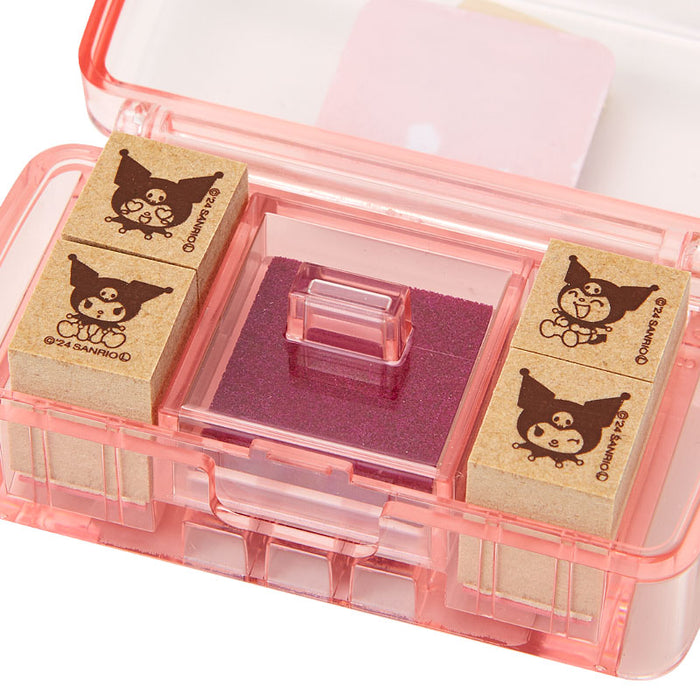 Japan Sanrio - Kuromi Mini Stamp