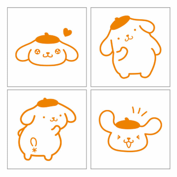 Japan Sanrio - Pompompurin Mini Stamp
