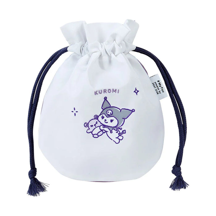 Japan Sanrio - Kuromi Drawstring Bag (#My Fav)