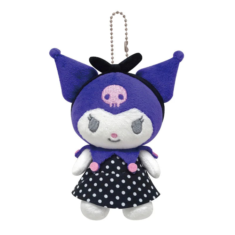 Japan Sanrio - Kuromi Plush Keychain (Vintage Retro)