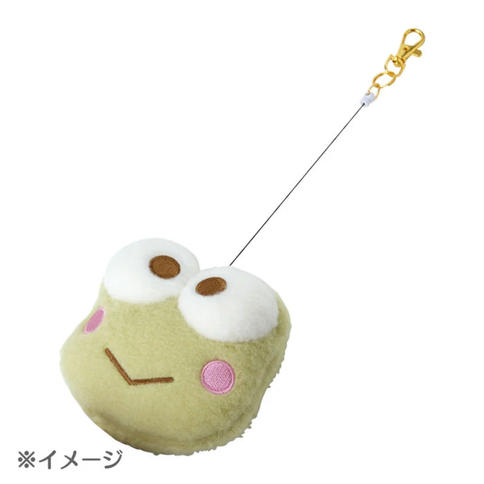 Japan Sanrio - Tuxedo Sam Fluffy Face Shaped Pass Case (Vintage Retro)