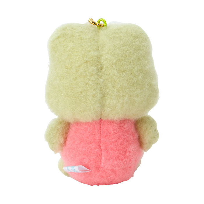 Japan Sanrio - Keroppi Fluffy Plush Keychain (Vintage Retro)