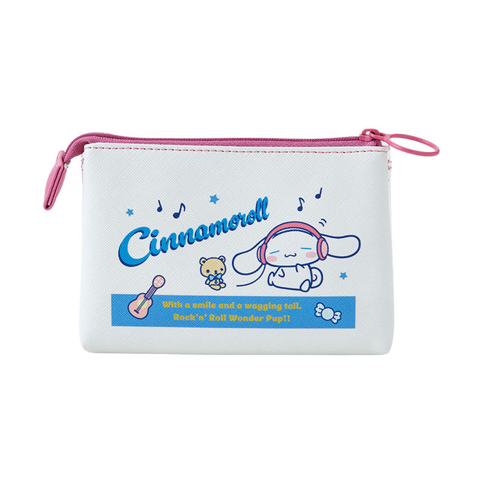 Japan Sanrio - Cinnamoroll Clear Cassette Style Pouch (Vintage Retro)