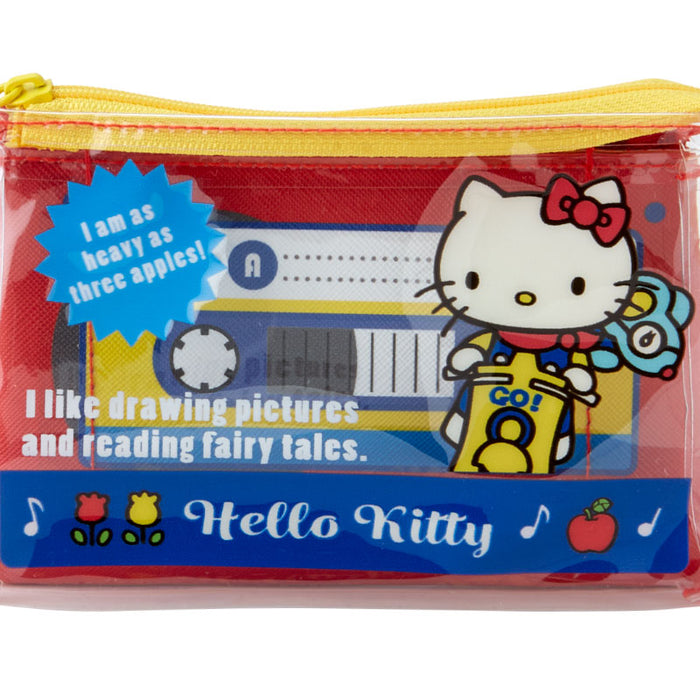 Japan Sanrio - Hello Kitty Clear Cassette Style Pouch (Vintage Retro)