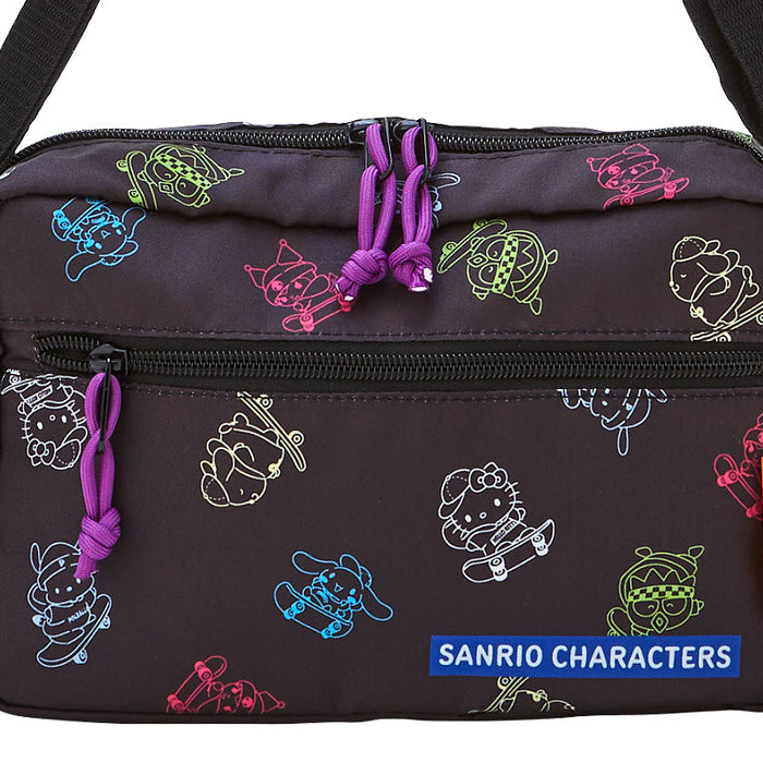 Japan Sanrio - Sanrio Characters Mini Shoulder Bag (Skateboard)