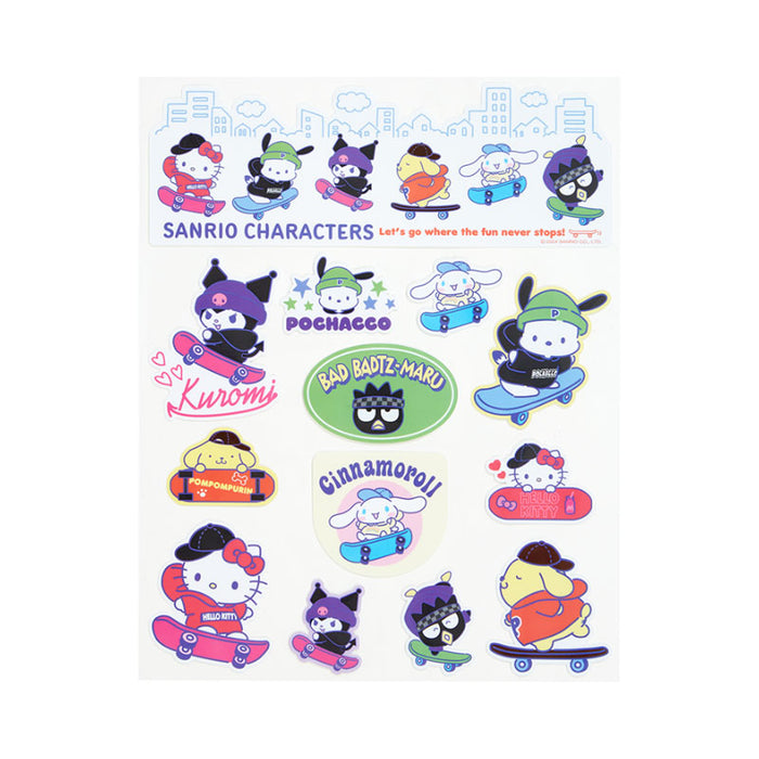 Japan Sanrio - Sanrio Characters Stickers (Skateboard)