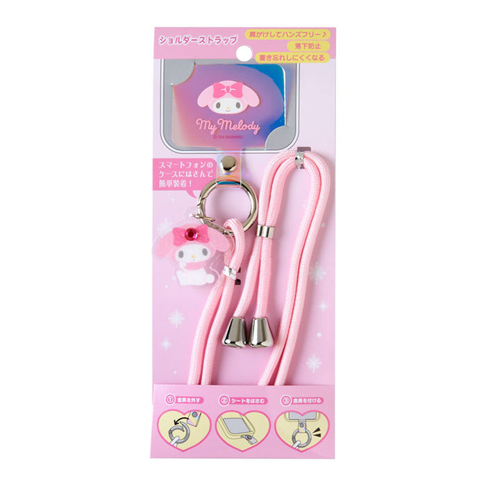 Japan Sanrio - My Melody Phone & Shoulder Strap