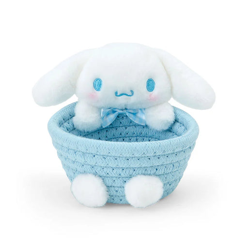 Japan Sanrio - Cinnamoroll Rope Basket with Mascot Size S